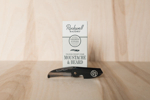 Rockwell Razors Folding Beard & Moustache Comb