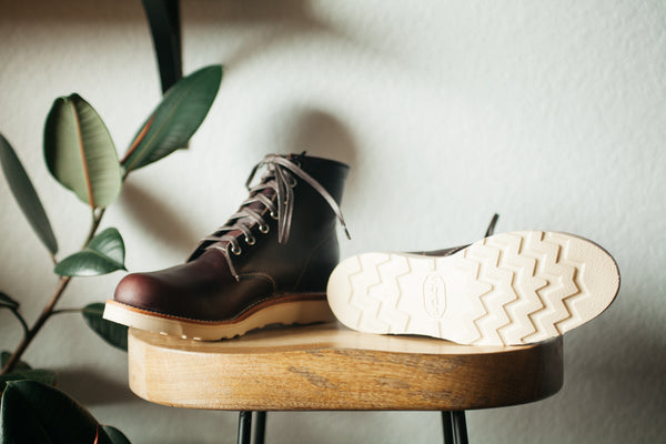 Chippewa cordovan boots hot sale
