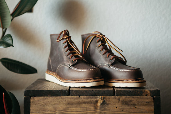 Red Wing Classic Moc Concrete Arcane Supply Co