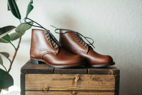 クラシック - Teak - Boot Sheldon Wing Red Arcane Co. Supply 靴