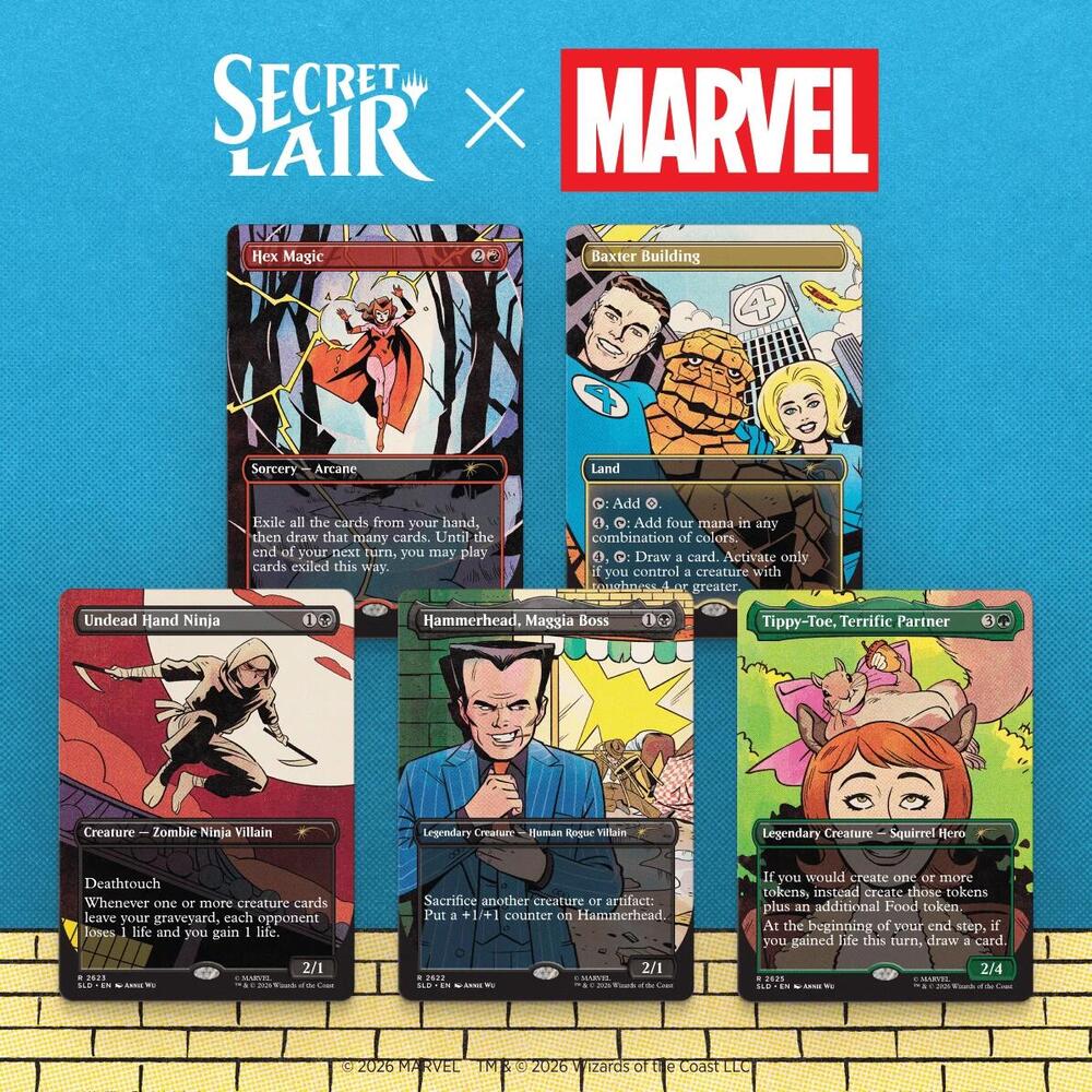 Secret Lair - Marvel - Spinner Rack Specials
