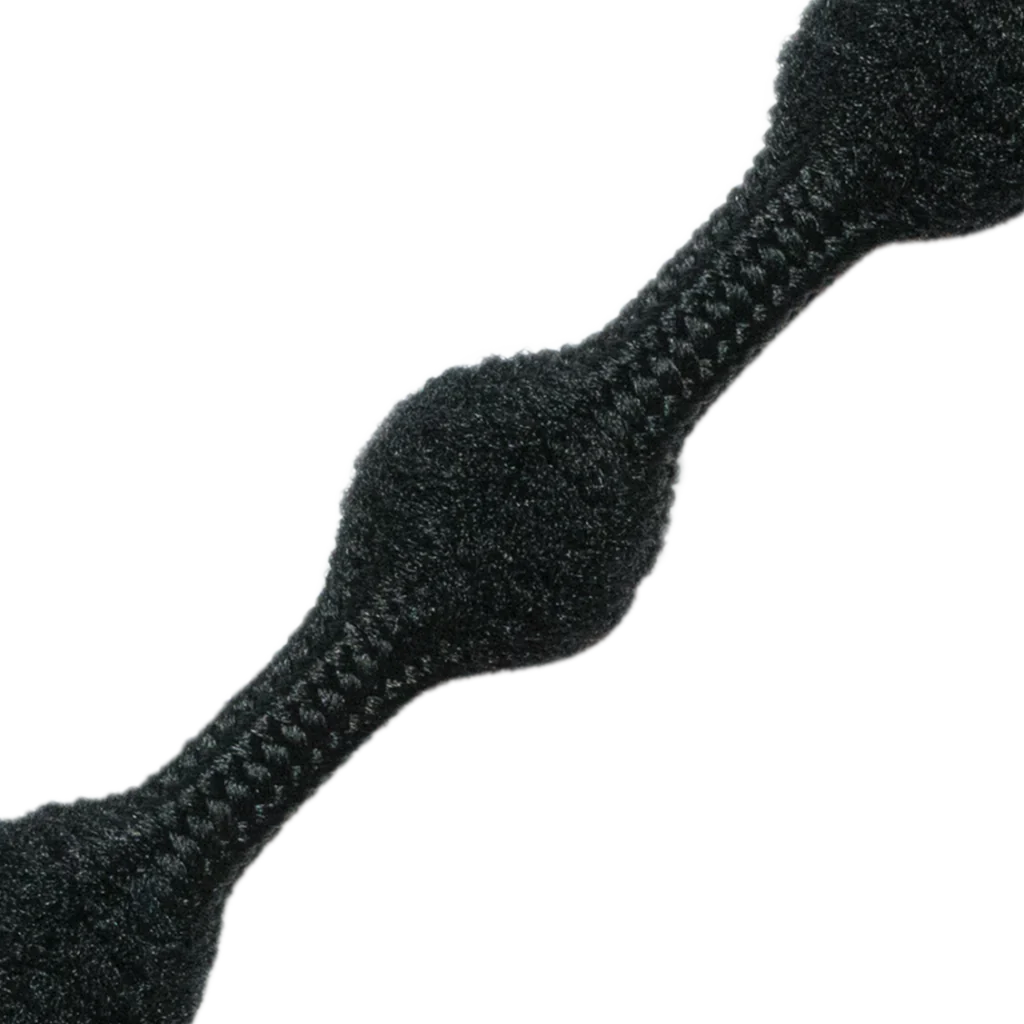Caterpy Run No-Tie Laces - Jaguar Black