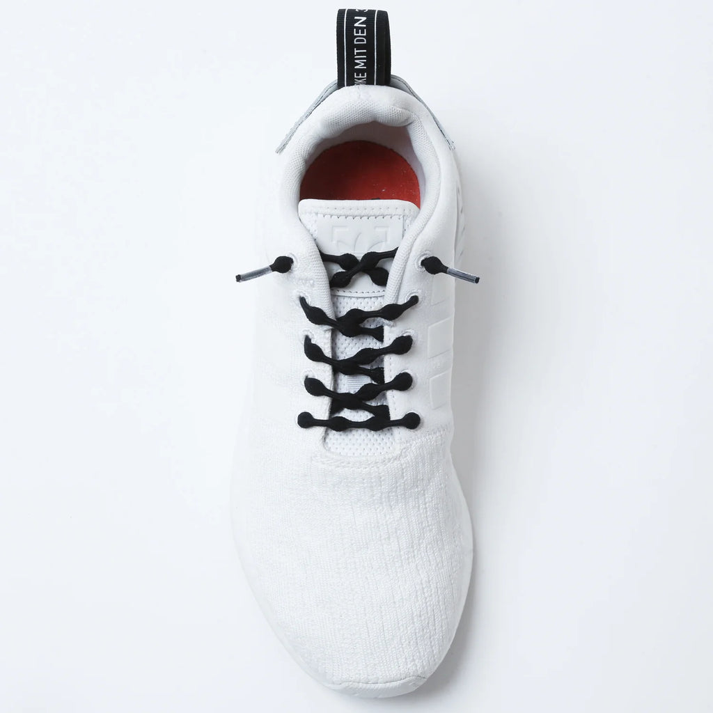 Caterpy Run No-Tie Laces - Jaguar Black