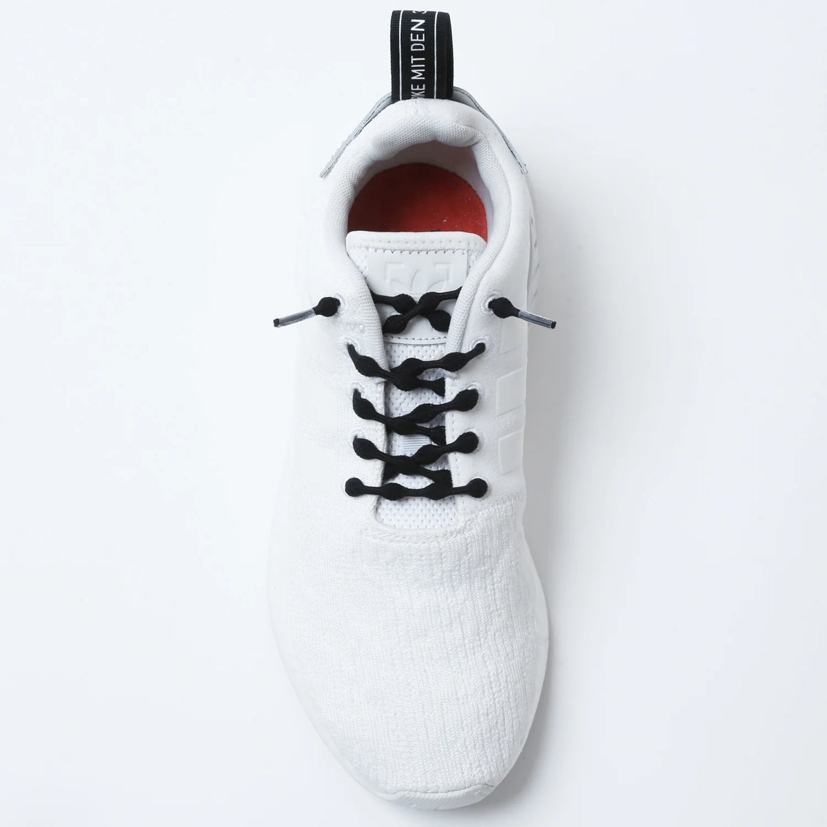 Caterpy Run No-Tie Laces - Jaguar Black