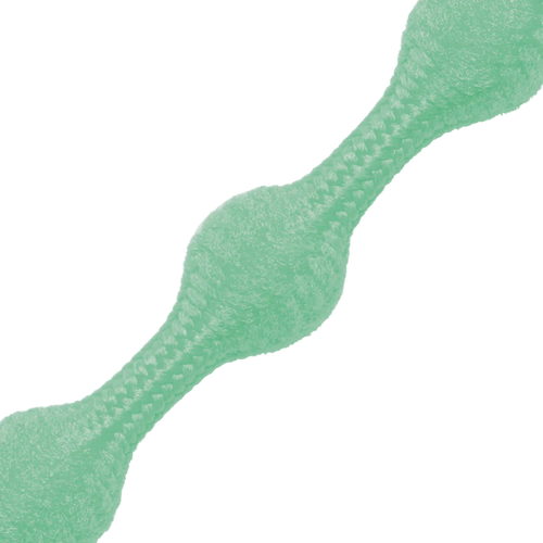 Caterpy Run No-Tie Laces - Mint Green