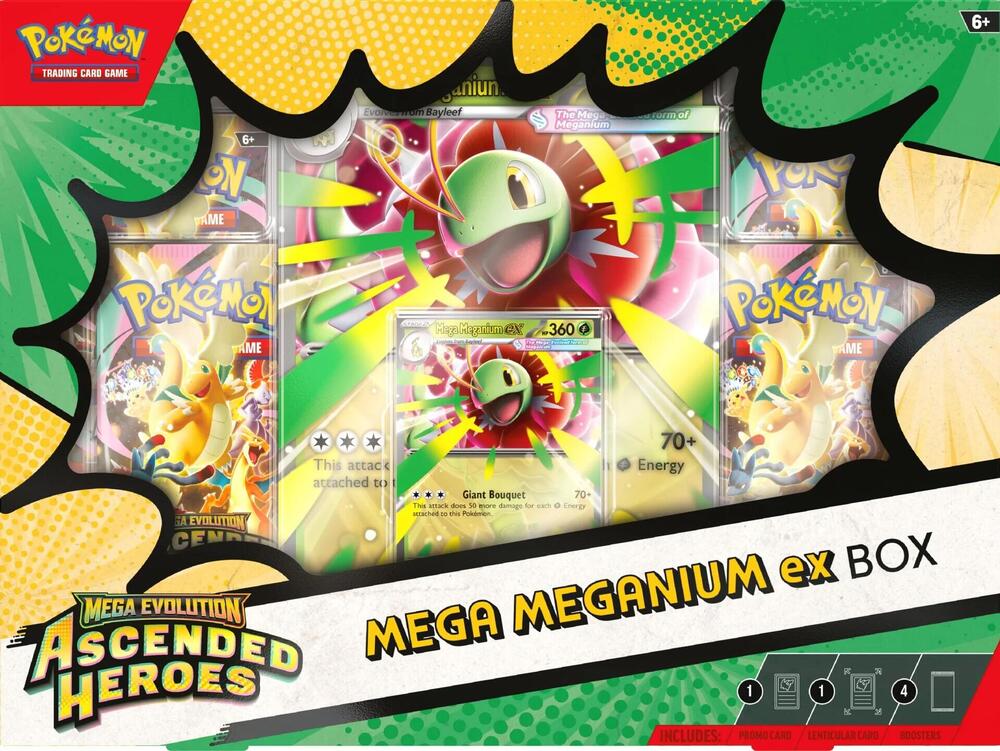 Pokemon - Ascended Heroes - Mega Meganium EX Box