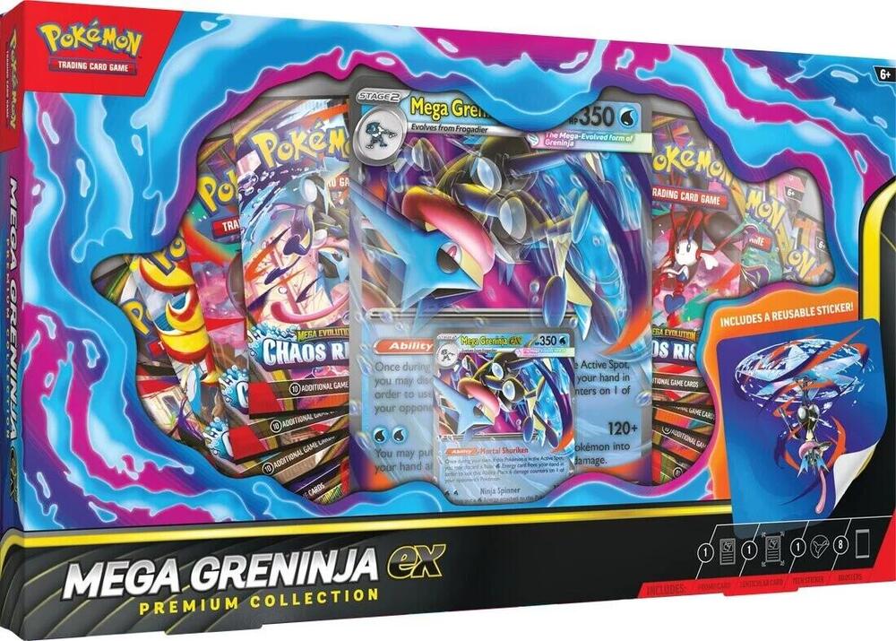 Pokemon - Mega Greninja EX Premium Collection