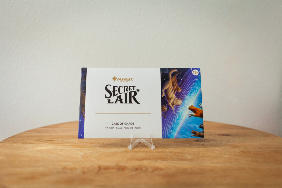 Secret Lair - Chaos Vault - Cats of Chaos Foil Edition sealed product photo, front - Arcane Supply Co.