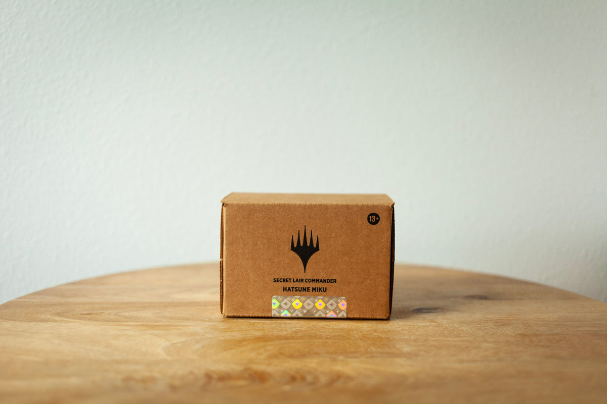 Secret Lair - Hatsune Miku - Commander Deck sealed product photo, front - Arcane Supply Co.