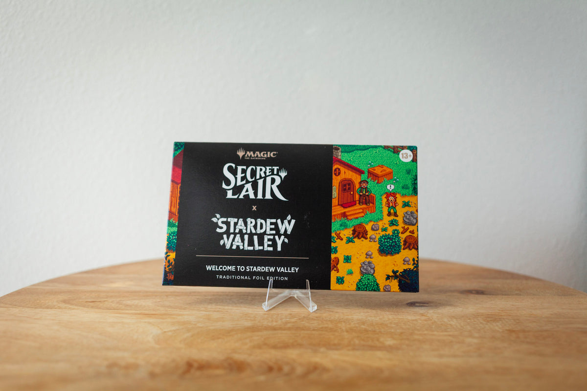 Secret Lair - Stardew Valley - Welcome to Stardew Valley Foil Edition sealed product photo, front - Arcane Supply Co.