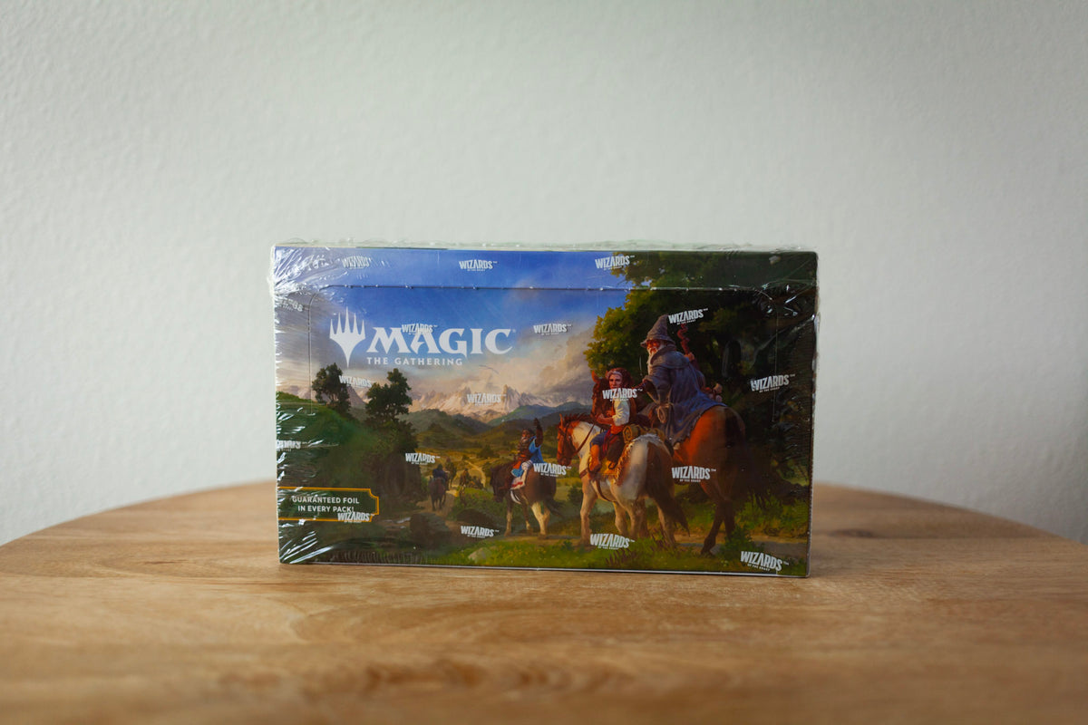 Magic The Gathering - The Hobbit - Play Booster Box sealed product photo, front - Arcane Supply Co.