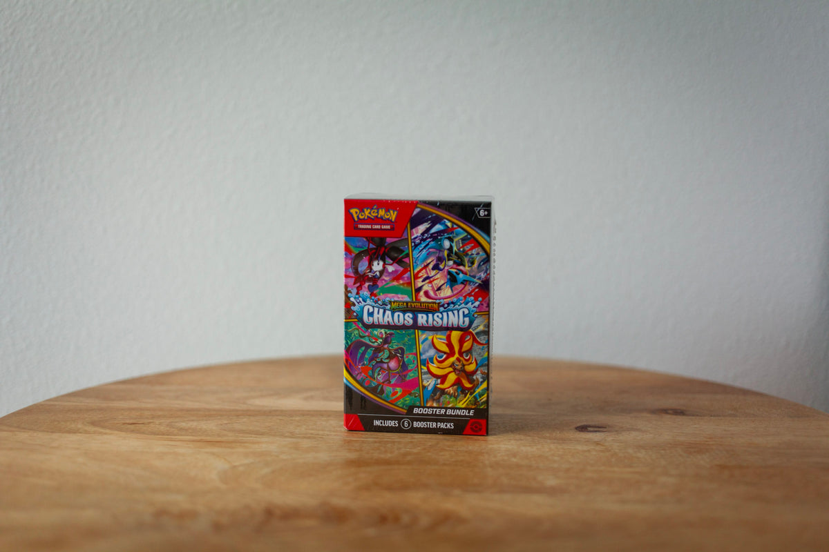 Pokemon - Mega Evolution - Chaos Rising - Booster Bundle sealed product photo, front - Arcane Supply Co.