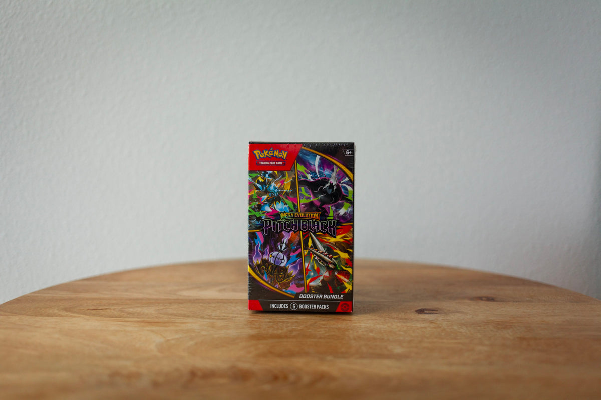 Pokemon - Mega Evolution - Pitch Black - Booster Bundle sealed product photo, front - Arcane Supply Co.