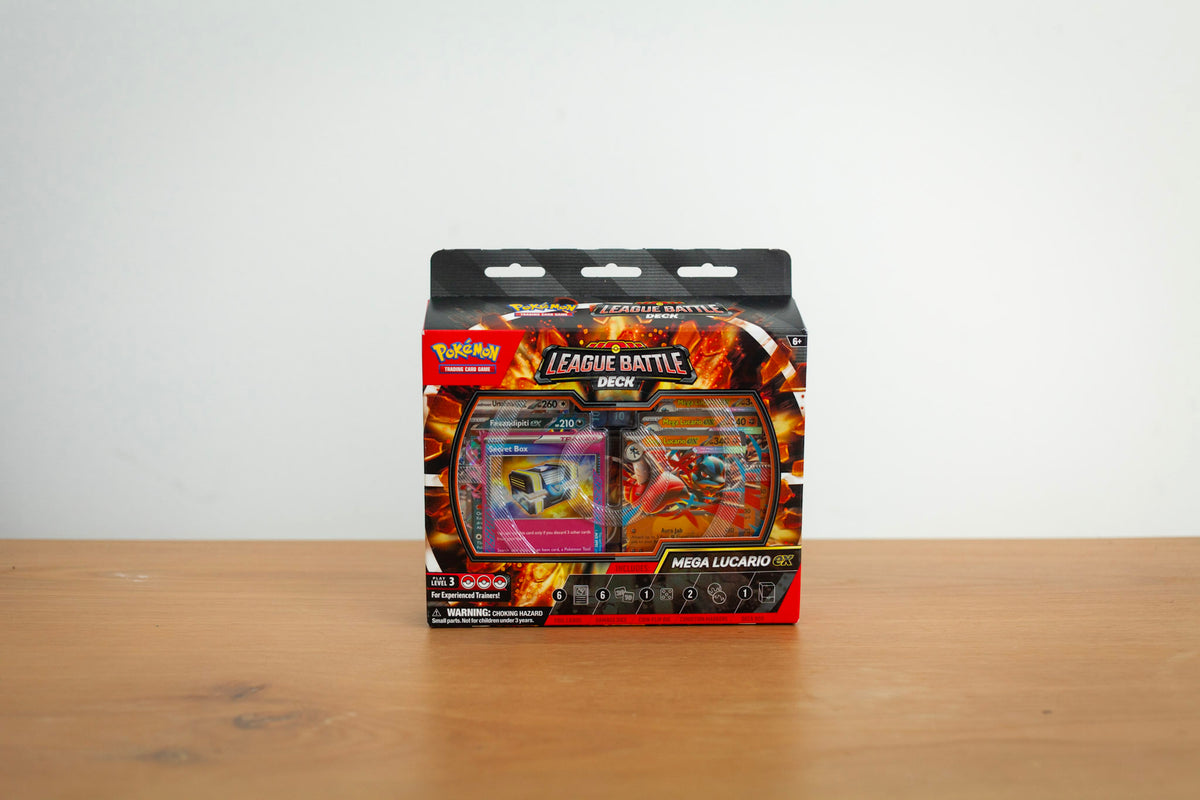 Pokemon - Mega Lucario EX League Battle Deck sealed product photo, front - Arcane Supply Co.