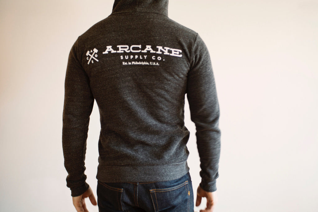 Graphic Hoodie - Charcoal