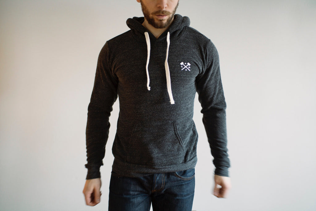 Graphic Hoodie - Charcoal