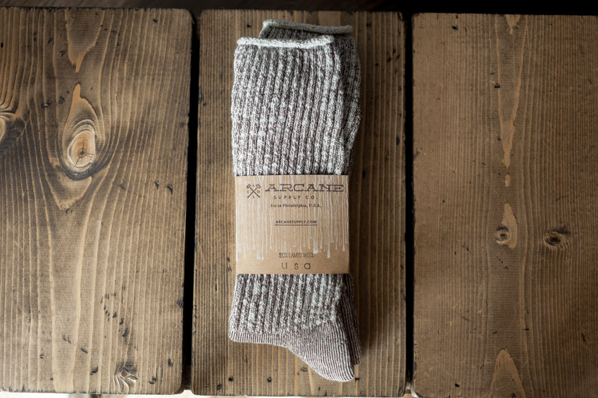 Expedition Socks - Bark