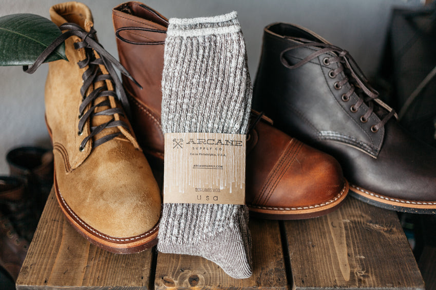 Expedition Socks - Bark