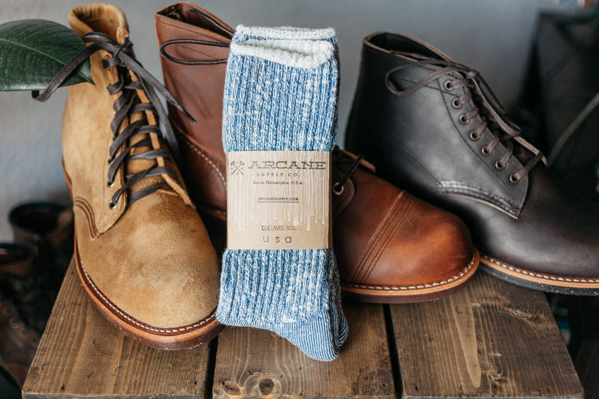 Expedition Socks - Indigo