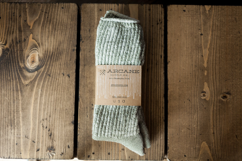 Expedition Socks - Olive