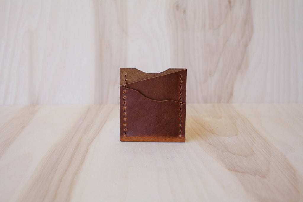 Héritage Card Holder - Cognac