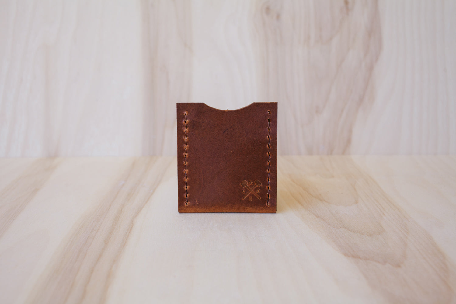 Héritage Card Holder - Cognac