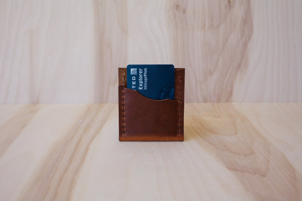 Héritage Card Holder - Cognac