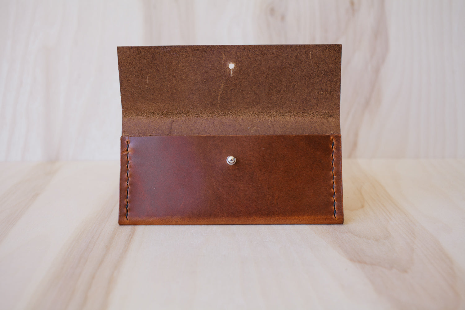 Héritage Stud Wallet - Cognac