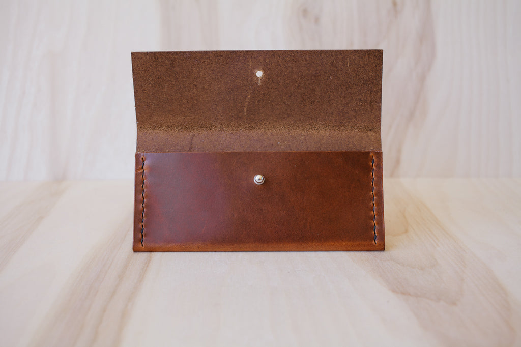 Héritage Stud Wallet - Cognac