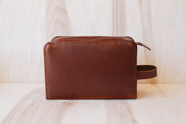 Héritage Dopp Kit - Cognac