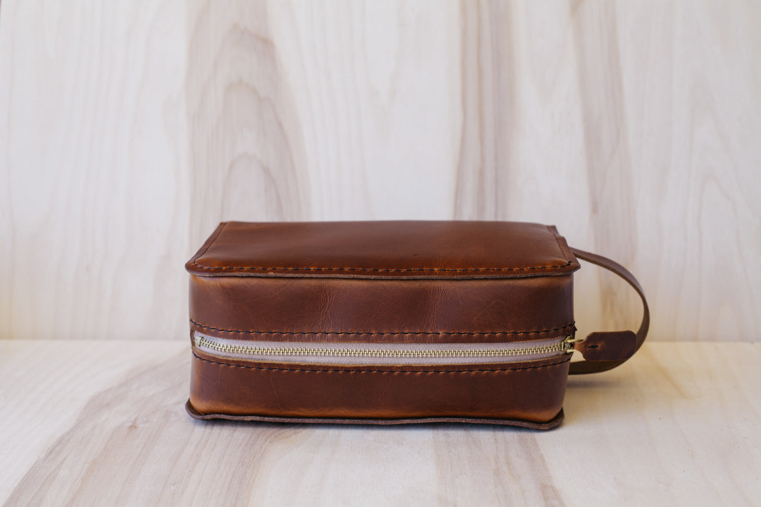 Héritage Dopp Kit - Cognac