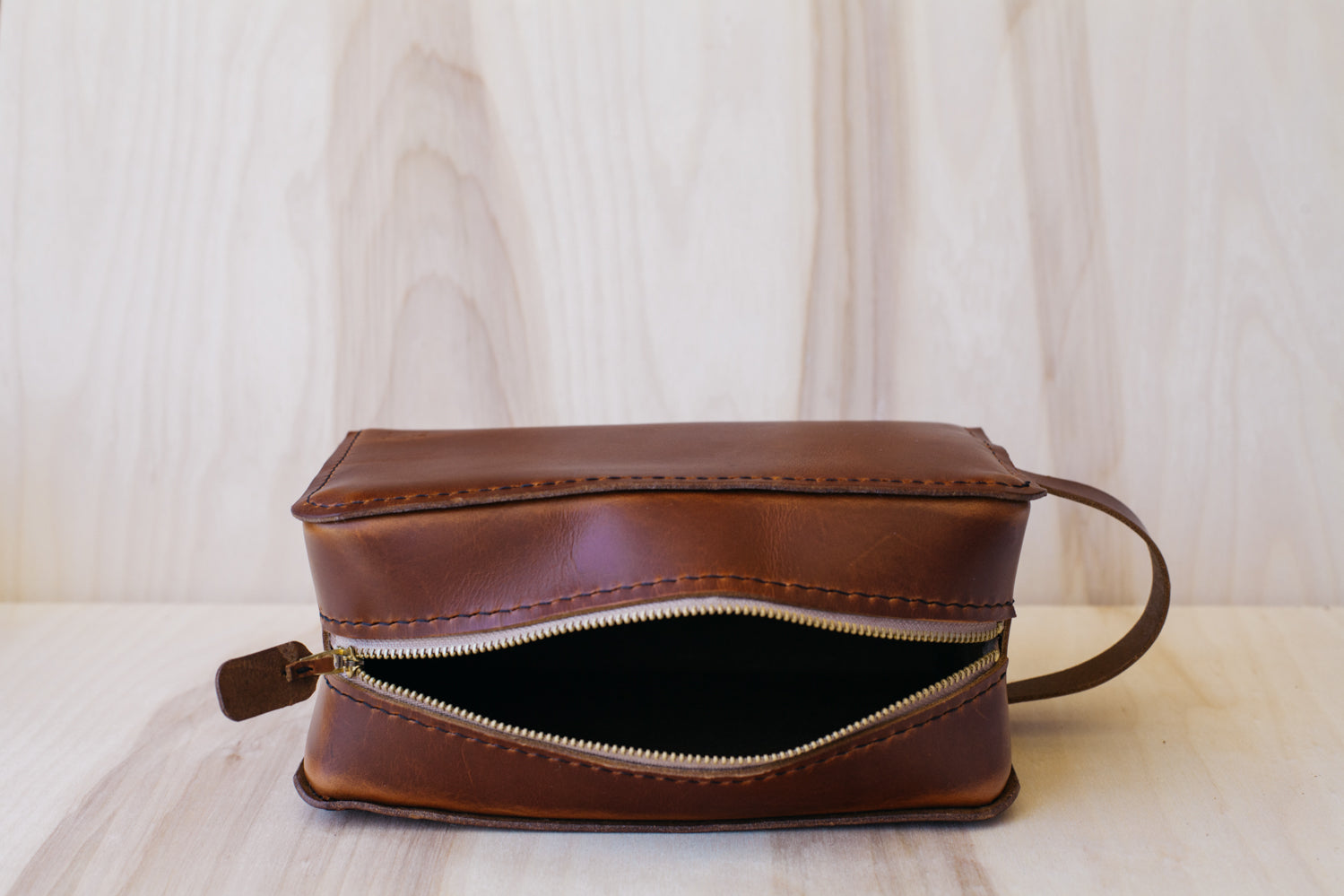 Héritage Dopp Kit - Cognac