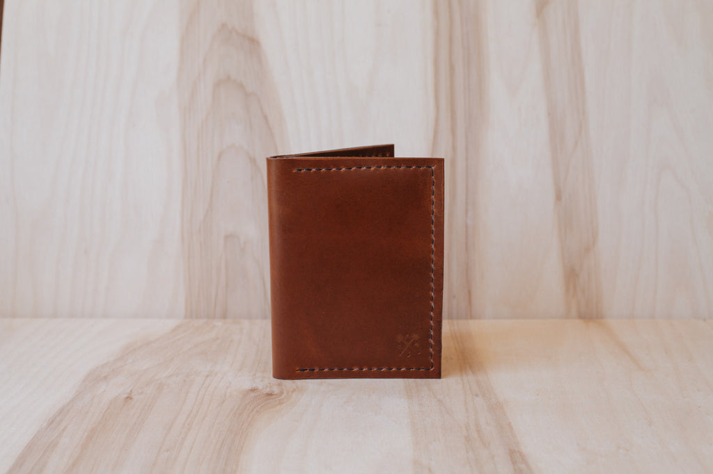 Héritage Passport Holder - Cognac