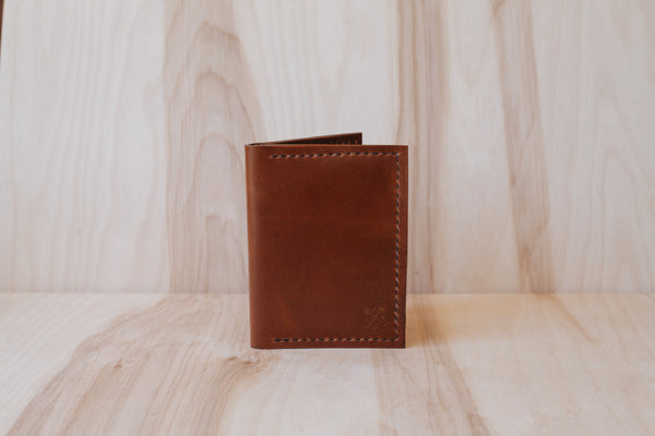 Héritage Passport Holder - Cognac