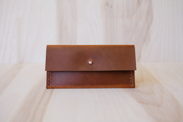 Héritage Stud Wallet - Cognac