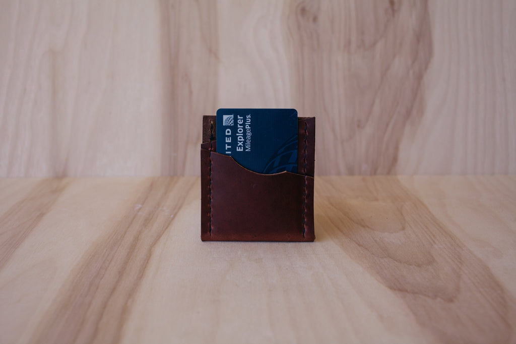 Héritage Card Holder - Burgundy