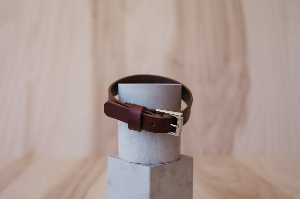 Héritage Cat Collar - Burgundy