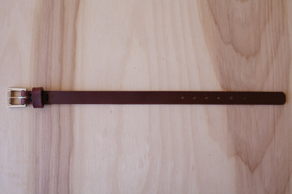 Héritage Cat Collar - Burgundy