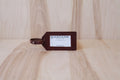 Héritage Luggage Tag - Burgundy