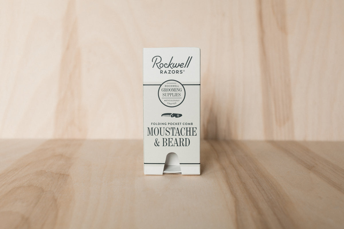 Rockwell Razors Folding Beard & Moustache Comb