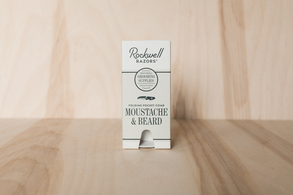 Rockwell Razors Folding Beard & Moustache Comb