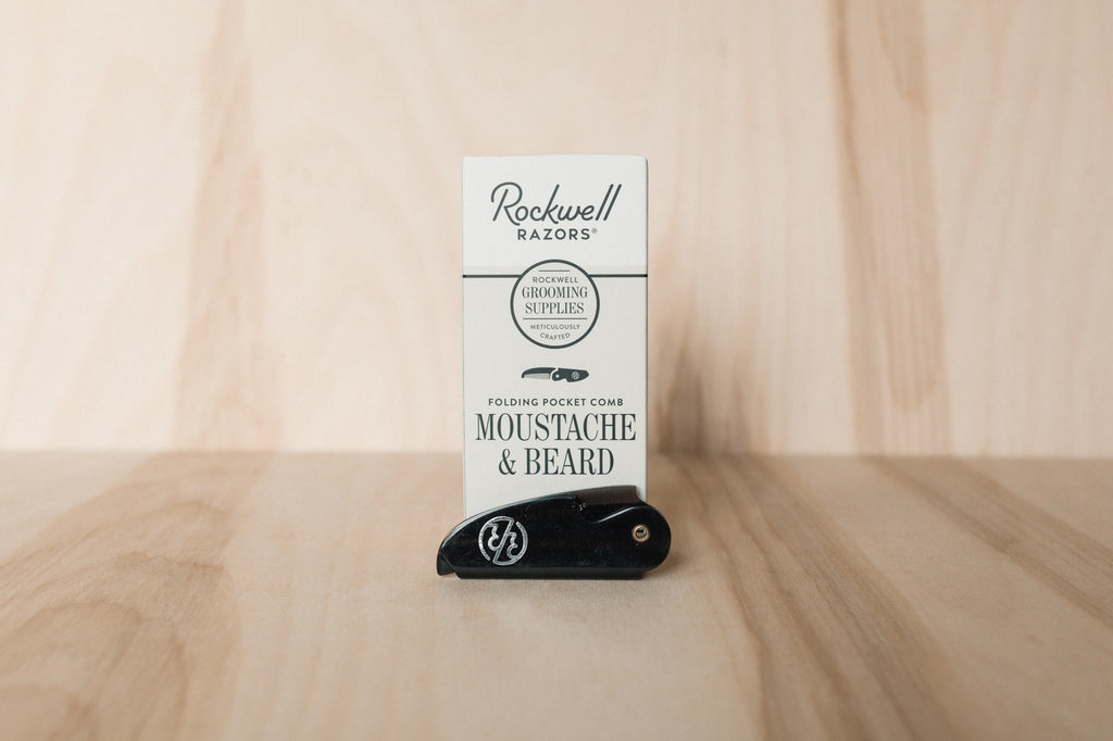 Rockwell Razors Folding Beard & Moustache Comb
