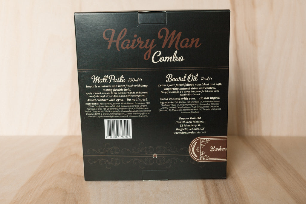 Dapper Dan 'Hairy Man' Gift Set