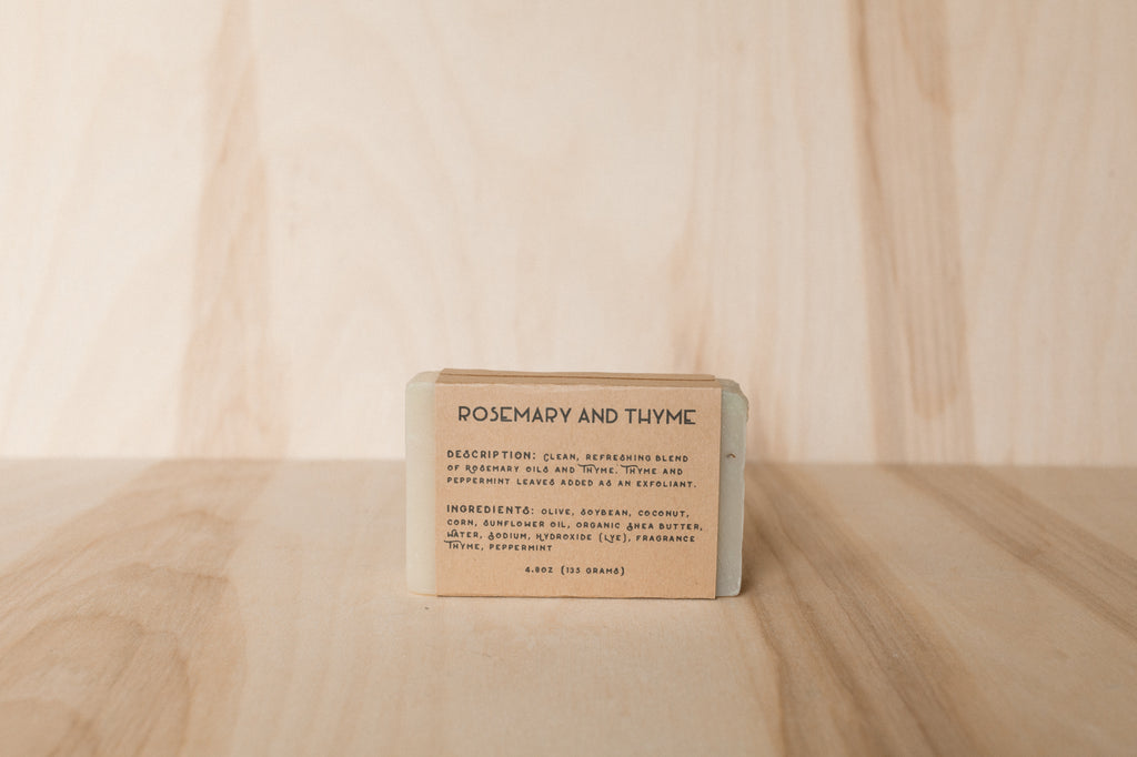 Rosemary and Thyme Soap