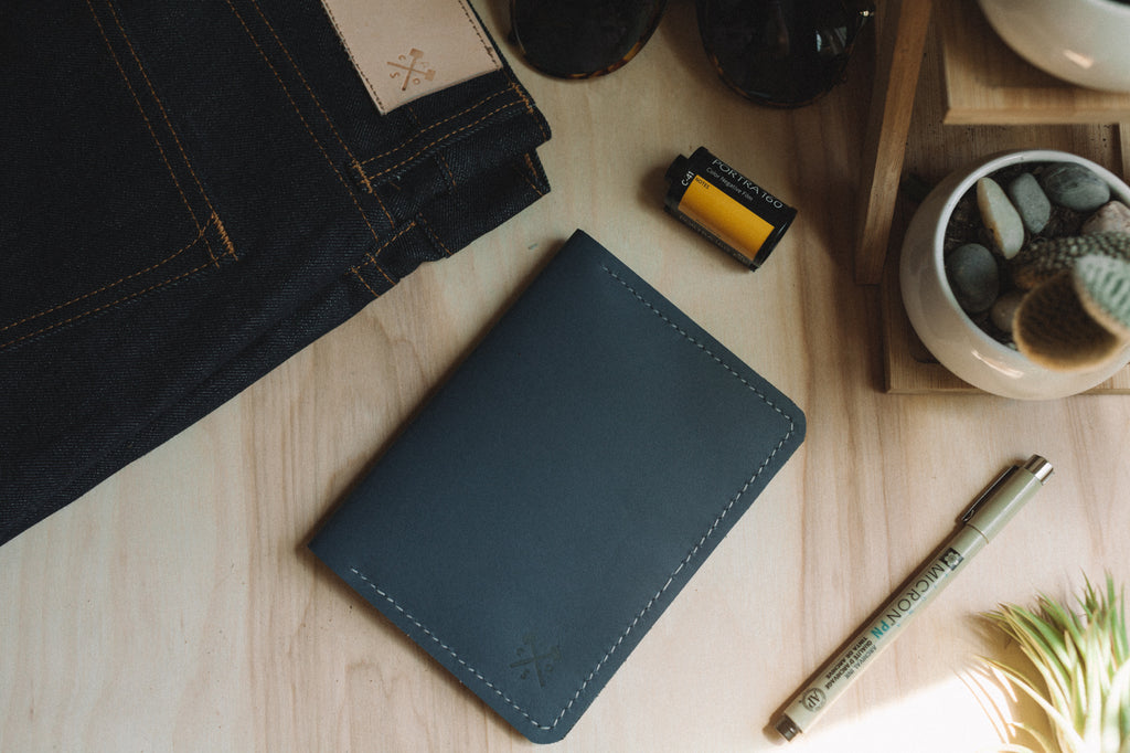 Passport Holder - Pewter