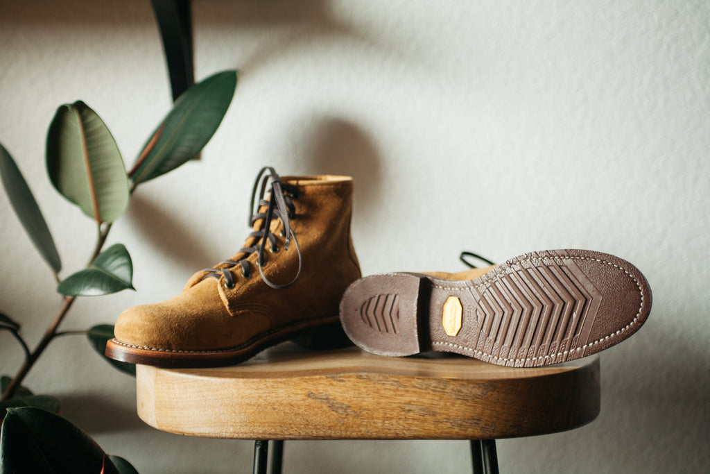 Chippewa Service Boot - Tan Rough Out (open box size 9D)