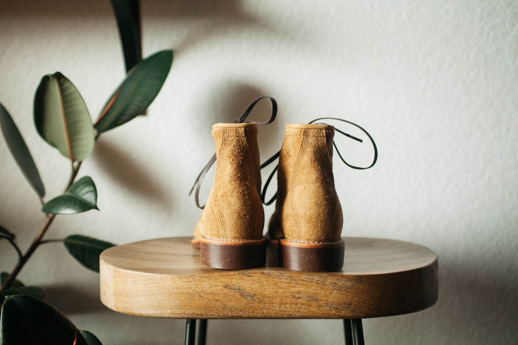 Chippewa Service Boot - Tan Rough Out (open box size 10D)