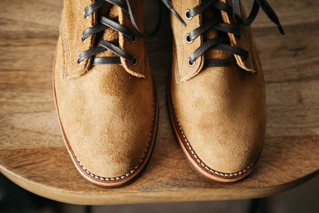 Chippewa Service Boot - Tan Rough Out (open box size 9D)