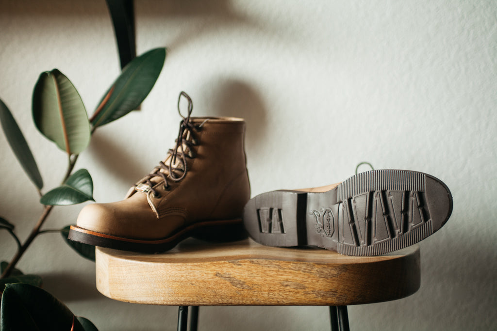 Chippewa Classic Lace Up Boot - Tan Rodeo (open box size 8D)
