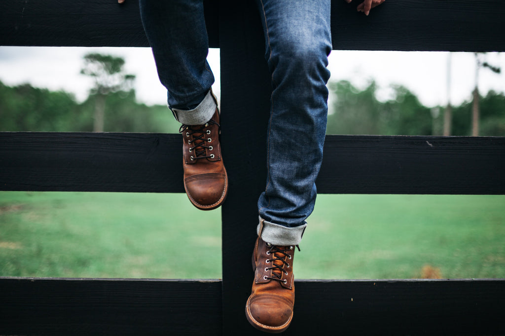 Red wing cheap iron rangers copper